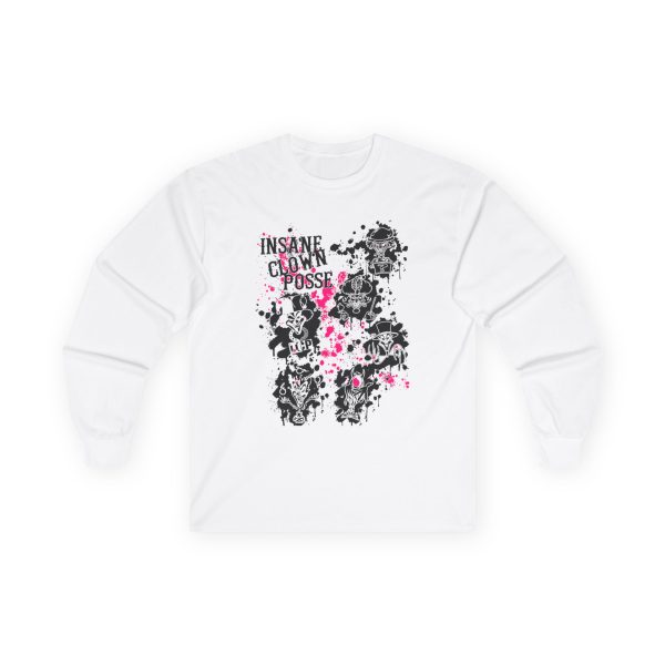 Insane Clown "Splatter Jokers"Unisex Ultra Cotton Long Sleeve Tee