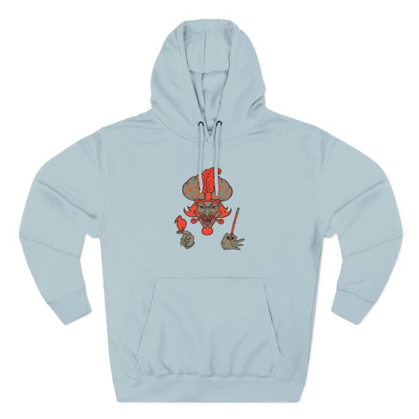 Insane Clown"Milenko Vintage"Three-Panel Fleece Hoodie