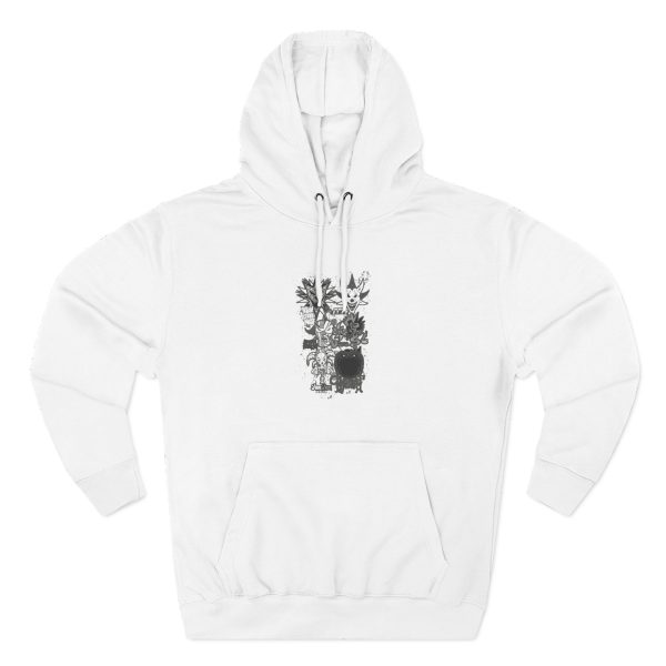 Insane Clown Last 6 Joker Cards Splatter Three-Panel Fleece Hoodie