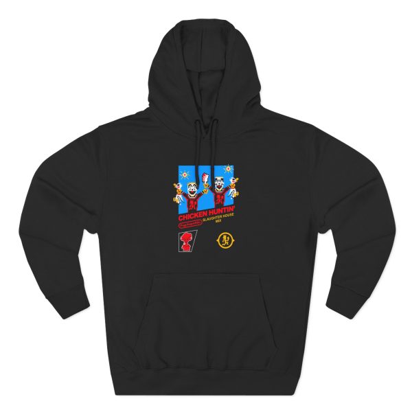 Insane Clown "Chicken Hunt"Three-Panel Fleece Hoodie