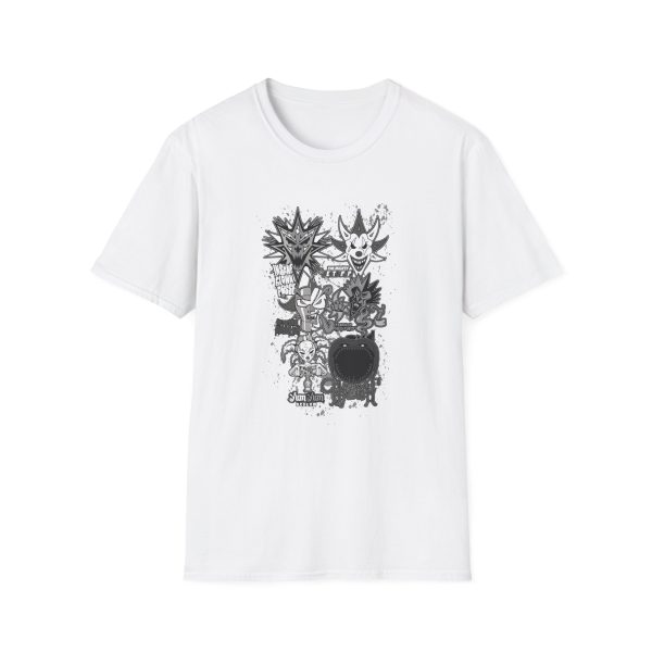 Insane Clown Last 6 Joker Cards Splatter Unisex Softstyle T-Shirt