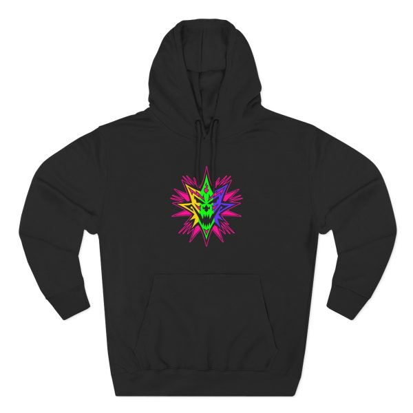 Insane Clown "Bang Pow Boom"Three-Panel Fleece Hoodie