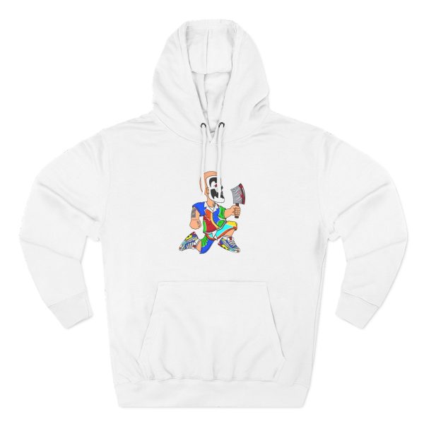 Insane Clown "Hatchetman Shaggy 2-dope"Three-Panel Fleece Hoodie