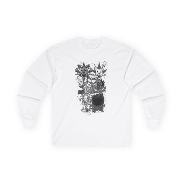 Insane Clown Last 6 Joker Cards Splatter Unisex Ultra Cotton Long Sleeve Tee